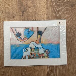 one of a kind “Cayman Islands dock art piece”